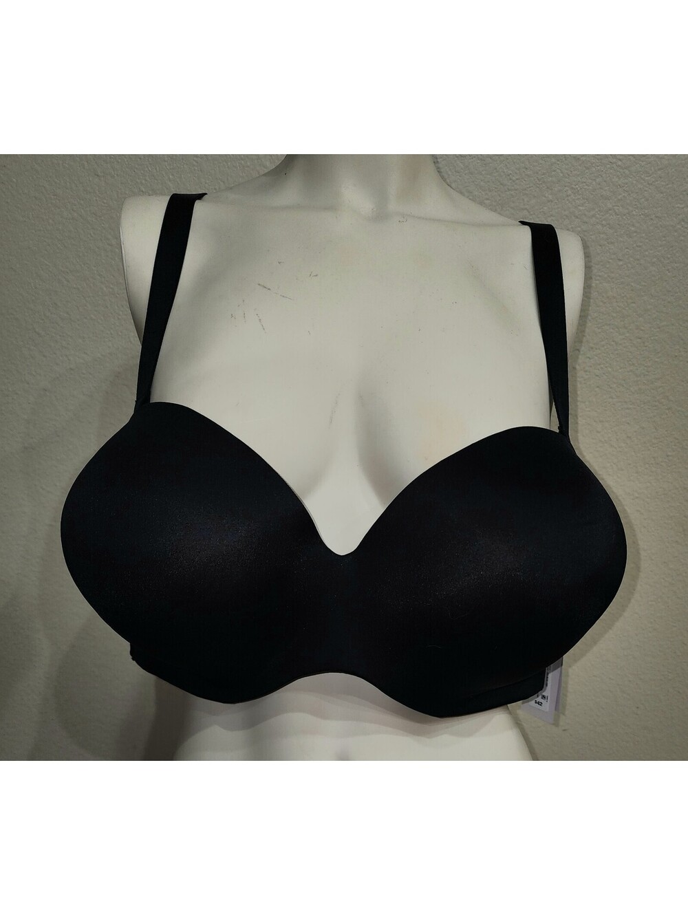 NWT! Ambrielle Black Multiway Strapless Bra 42DD